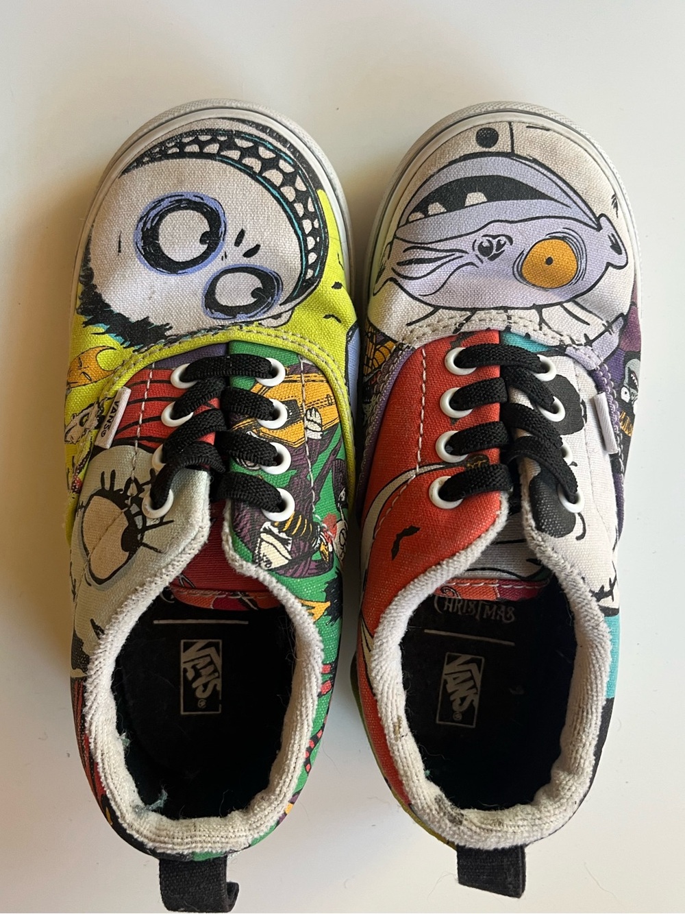 Vans Kids' skate shoes the nightmare before Christmas